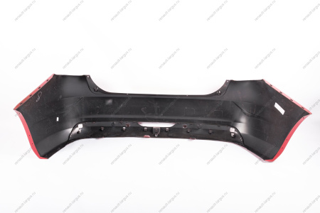 Бампер задний LADA Vesta Sedan/SW в цвет 195 Сердолик (красный) АвтоВАЗ