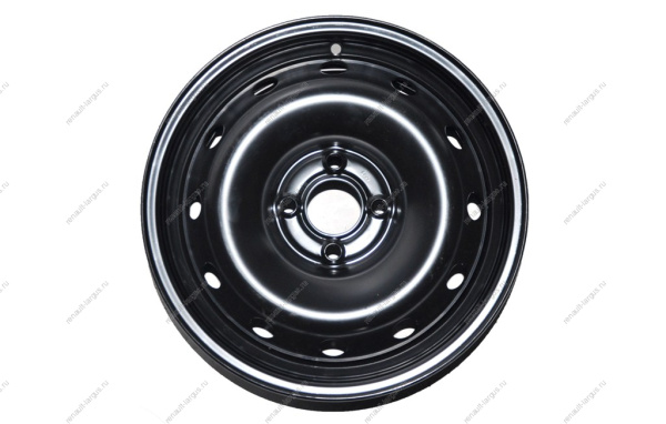 Диск колесный R-15 15X6 4X100 ET50 D60 штамп цвет черный LADA Largus Lada