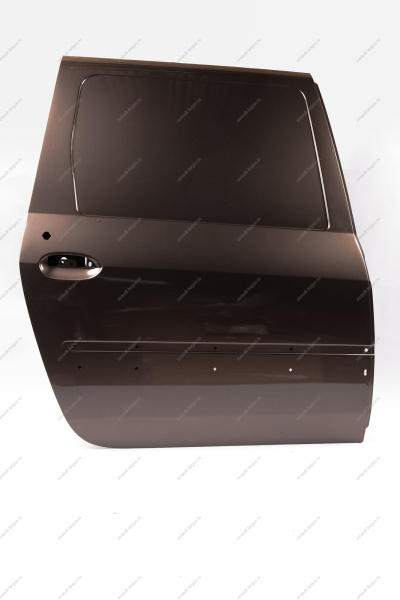 Дверь LADA Largus задняя правая (глухая) крашеная (с отв. под молдинг) 250 Брюн Lada