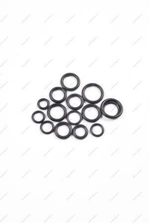 Комплект колец уплотнительных для подключения радиатора кондиц. (универс., 16 шт.) Luzar