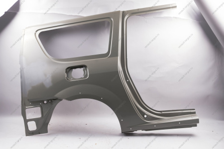 Боковина кузова задняя правая (заднее крыло + порог) (катафорезный грунт) LARGUS Cross Lada