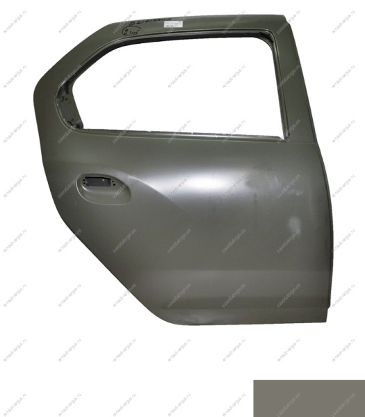 Дверь задняя правая крашеная RENAULT LOGAN 2014- (KNM - GRIS BASALTE) Китай