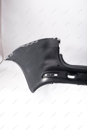 Бампер задний Лада Ларгус (не окраш) с тиснением (шершавый) без отверстий под парктроник Lada