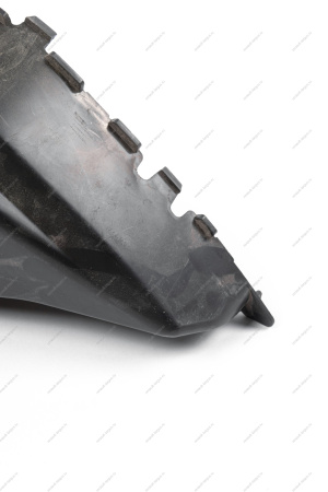 Щиток переднего бампера нижний LADA Largus/Лада Ларгус левый (раструб) воздухонаправляющий Lada