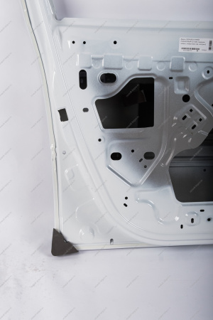 Дверь передняя левая LADA Largus/Лада Ларгус крашеная (с отв. под молдинг) 221 Ледниковый (Белый) Lada