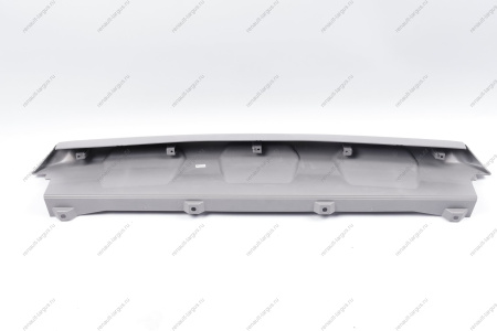 Накладка LADA Largus Cross (FL) NEW переднего бампера центральная (цвет серебристый) Lada