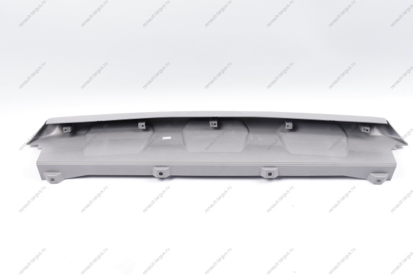 Накладка LADA Largus Cross (FL) NEW переднего бампера центральная (цвет серебристый) Lada