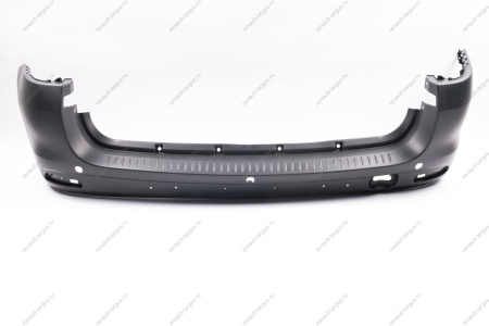 Бампер задний LARGUS Cross (FL) NEW(не окраш) (тиснение) с отверстиями под парктроник ( необход. заклепки 7703072337 2шт.) Lada