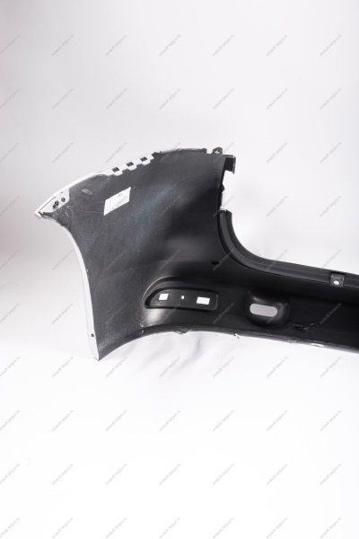 Бампер задний LADA Largus/Лада Ларгус крашеный 691 Платина (Серебристый) Lada