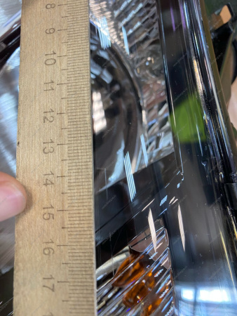 УЦЕНКА Фара правая (лампа H7) LADA Largus (FL) NEW (отломано в углу фары направляющая) Lada