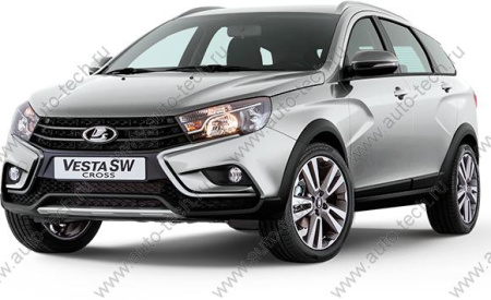 Крыло переднее правое LADA Vesta SW Cross крашеное 691 Платина (серебристый) Lada