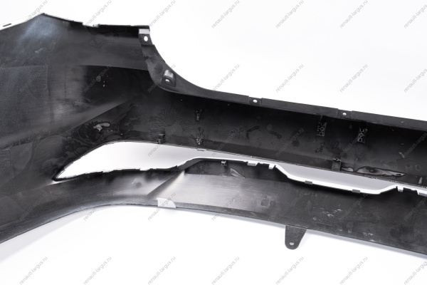 Бампер задний без отверстий под датчики системы парковки в цвет 221 Ледниковый (белый) LADA Vesta FL Lada