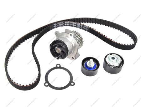 Ремень ГРМ ВАЗ-21126 /LADA Vesta/Priora (ширина 22мм, 137 зуб.) + ролик+ натяжитель+ водяной насос GATES