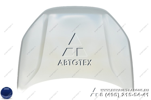 Капот LADA Vesta Sedan/SW/ SW Cross в цвет 492 Блюз (синий), герметик только по шву АвтоВАЗ