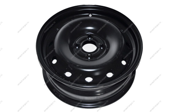 Диск колесный R-15 15X6 4X100 ET50 D60 штамп цвет черный LADA Largus Lada