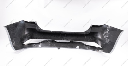 Бампер задний без отверстий под датчики системы парковки в цвет 221 Ледниковый (белый) LADA Vesta FL Lada