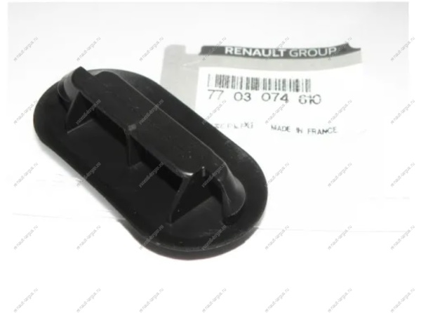 Заглушка Renault Logan порога 20X50(пластик овальный) Renault