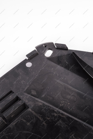 Защита LADA Largus/RENAULT Logan переднего бампера левая Рысь