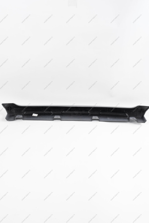 Накладка переднего бампера центральная (цвет серебристый) Lada Largus Cross до 2021г. (ORIGINAL) Lada