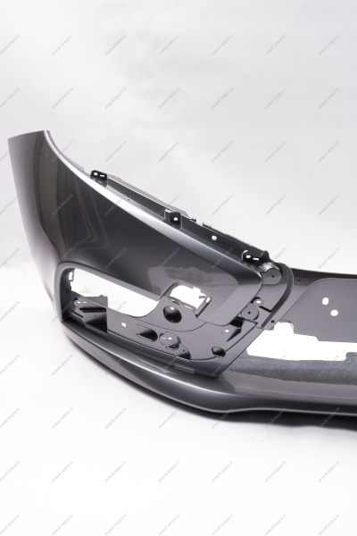 Бампер передний LADA Vesta Sedan/SW в цвет (без заглуш под букс крюк) 608 Плутон (серый) АвтоВаз