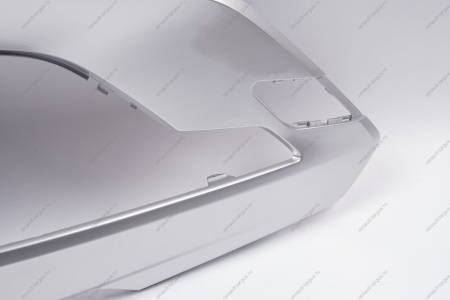 Накладка переднего бампера левая без отвер. под датчик слепой зоны в цвет 691 Платина (Серебристый) LADA Vesta SW Cross NG Lada