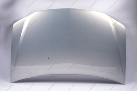 Капот RENAULT Logan/Рено Логан крашеный 632 Gris boreal Серебристый фаза 1 Начало