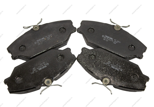 Колодки передние Renault Laguna, Largus (без ABS) Megane -03, TRUSTING