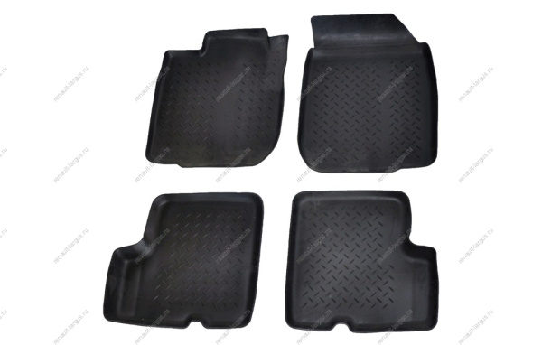 Коврики RENAULT Logan/Рено Логан резиновые к-т. 6001998167 Renault