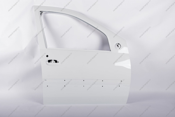 Дверь передняя правая LADA Largus/Лада Ларгус крашеная (с отв. под молдинг) 221 Ледниковый (Белый) Lada