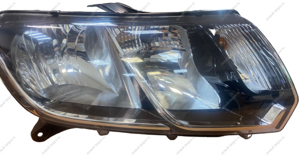 РОЗНИЦА Фара правая LADA Largus (FL) NEW лампа H7 ORIGINAL (Отломан монтажный крепеж) Lada
