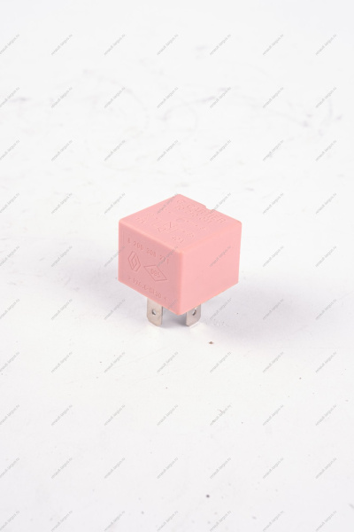 Реле вентилятора LADA Largus 40 А диодное розовое ( 4 контакт) №Реле 20 240 041 Renault