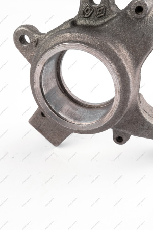 Кулак LADA Largus поворотный левый с АБС 100мм нов.обр. под болт D10мм Renault