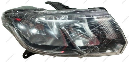УЦЕНКА Фара новая правая RENAULT Logan 2014- /Largus FL лампа H7 ALRU 676512.128 ( Восстановлено верхнее крепление ) Renault