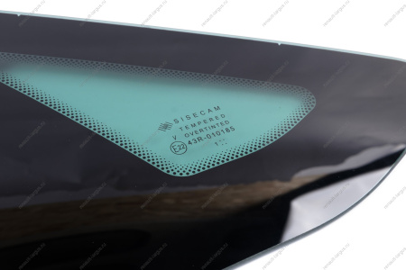 Стекло LADA Vesta окна боковины левое с упорами в сборе (глубокая тонирован) (Overtinted) Lada