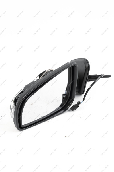 Зеркало наружное заднего вида левое с ручной регулировкой из салона (с повторителем) LADA Largus (FL) NEW (без накладки 8450108104) Lada