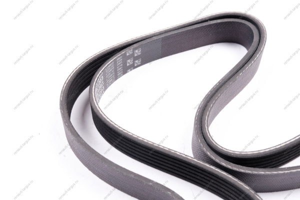 Ремень приводной генератора Logan, Largus 1,6л 16кл., Megane с ГУР без кондиционера 6-ручьевой GATES