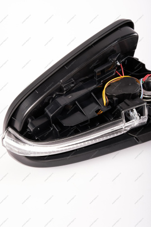 Зеркало наружное заднего вида правое электропривод с повторителем LADA Largus (FL) NEW (без накладки 8450108105) Lada