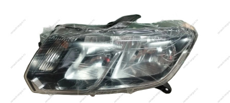 УЦЕНКА Фара левая новая RENAULT Logan 2014-/Largus FL лампа H7 676512.127/260609450R ( Восстановлено боковое крепление ) Renault