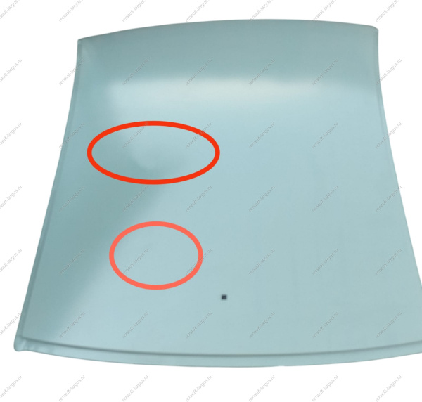 УЦЕНКА Панель крыши LADA Vesta Sport (один легкий залом, один маленький загиб ) (катафорезный грунт) Lada