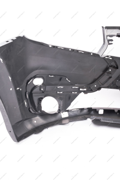 Бампер передний с отверстиями под накладки , с крышкой окна под буксирную проушину (под покраску) LADA Largus Cross (FL) NEW Lada