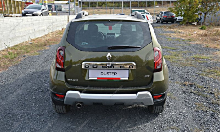 Бампер передний RENAULT Duster крашеный Хаки DNP c под птф 2010-2014 Api