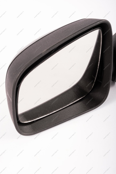 Зеркало левое LADA Largus/Лада Ларгус мех. трос в сборе с накладкой противоослепляющее ГрандРиал